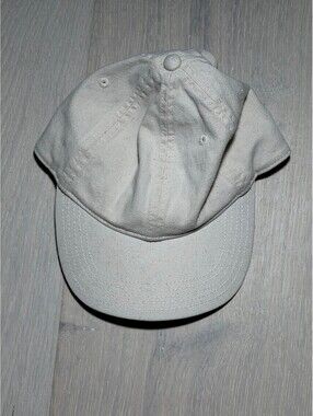Madewell Beige Cotton Adjustable Baseball Cap